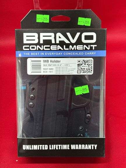 Bravo Concealment IWB Holster S&W M&P 9/40 2.0 (4"-4.25") image
