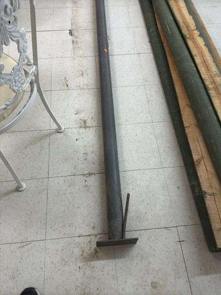 Metal pole image