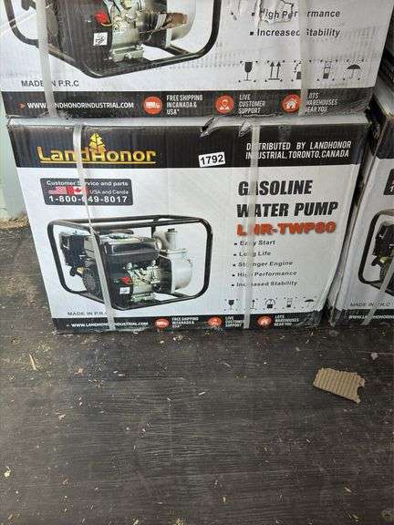New Land Honor gasoline water pump image