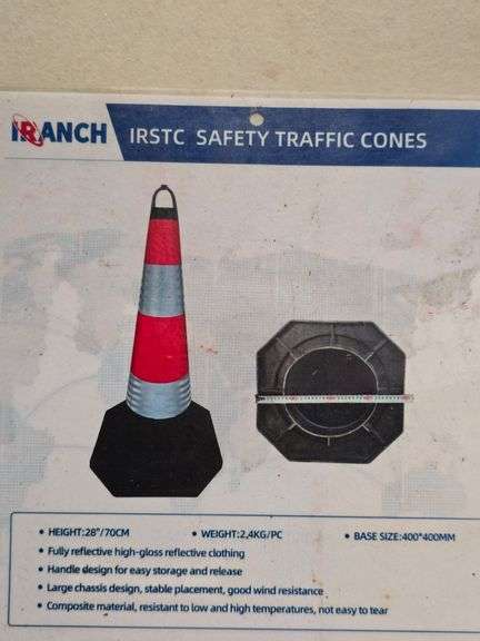 New Construction Cones, Set of 10
