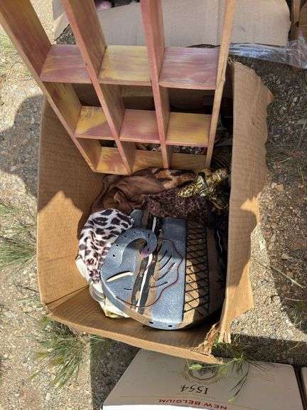 Box Lot of Various Household Items