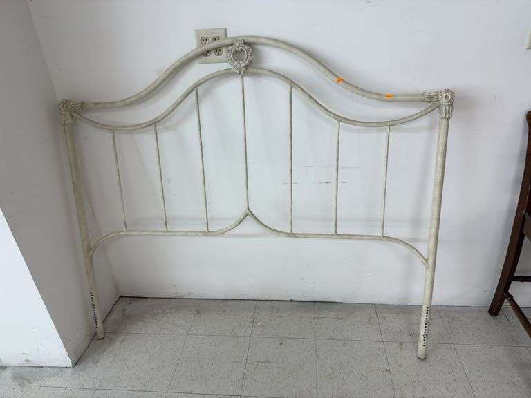 Vintage metal bed frame image