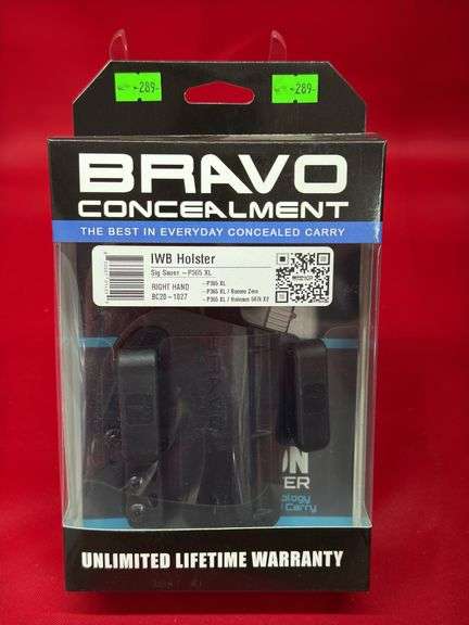 Bravo Concealment IWB Holster - Sig Sauer P365 XL - Right Hand image