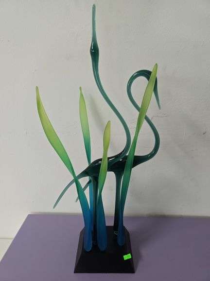 Warner Whitfield Herron Glass Sculpture image