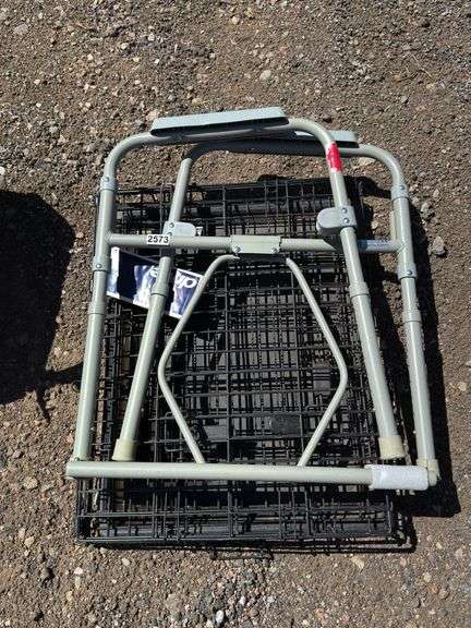 Drive Folding Shopping Cart with Basket image