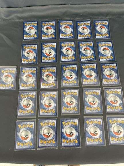 26 Pokeman Cards see pictures