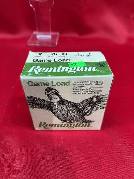 1 Box Remington Game Load 12 GA 2 3/4” image