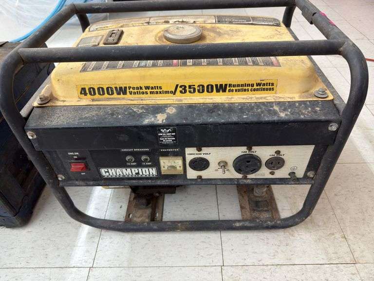 Champion 4000 watt generator image