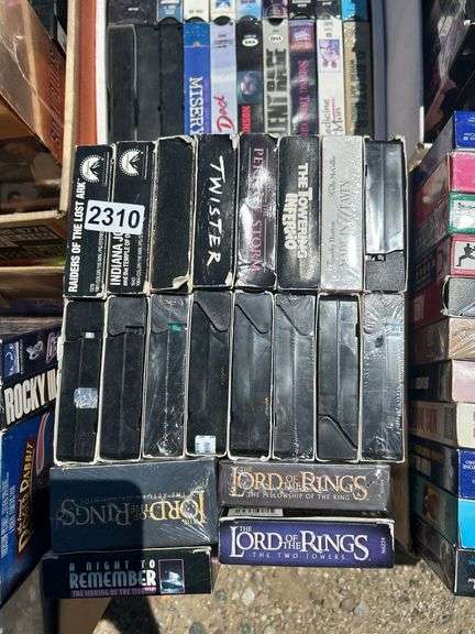 Large Assortment of VHS Tapes - Movies, TV Shows, and More!