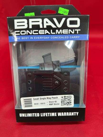 Bravo Concealment Small Single Mag Pouch - Glock 43 / M&P Shield image