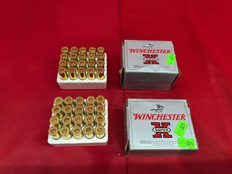 2 boxes of Winchester Super X 45 Colt image