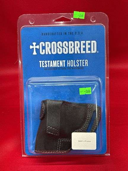 Crossbreed Testament Holster - S&W J-Frame - All Leather image