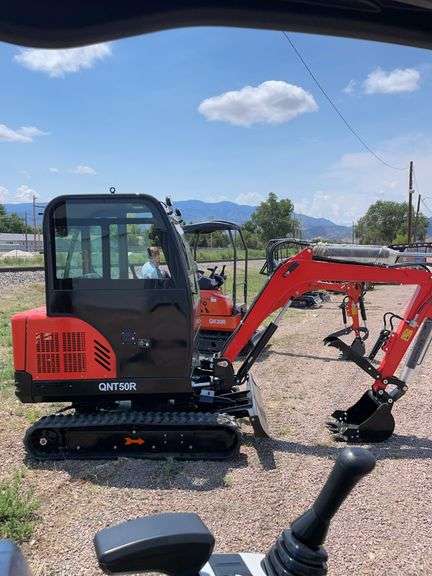 Brand-New 2025 CFG QNT50R Mini Excavator — 28 HP Gas, Hydraulic Thumb image