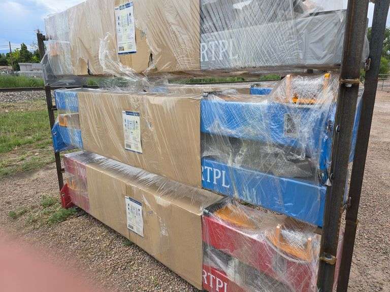 New IRTPL 10,000 LB Two Post Lift- Blue