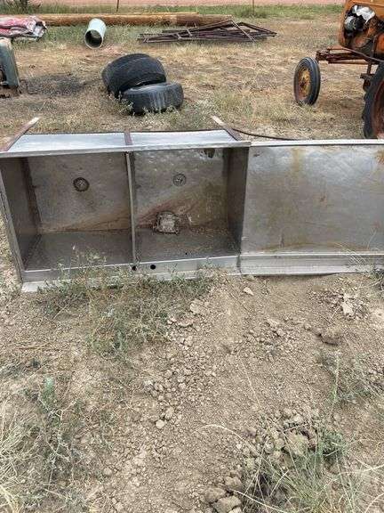 Stainless steel double sink. image
