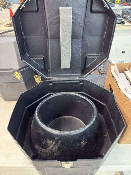 Cowboy hat hard storage case image