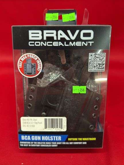 Bravo Concealment BCA Gun Holster - Glock 43X RH Black OWB image