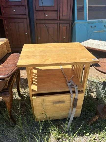 Assorted Tables - End Table, Tile Top Bench, Small Round Accent Table