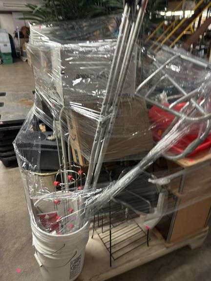 Mystery pallet of merchandise. The pallet itself is not included. Must take all merchandise if you buy it.