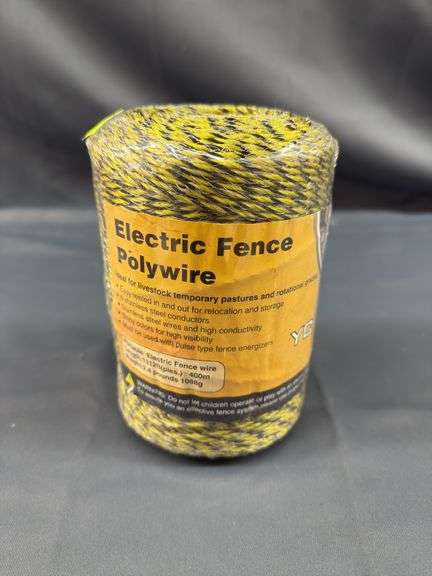 Brand new roll electric fence poly wire 400 m image