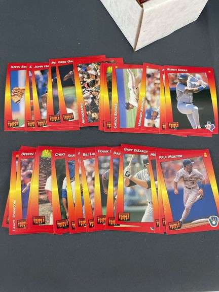 Baseball cards