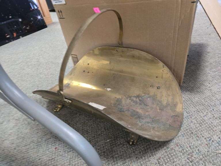 Brass Log Carrier image