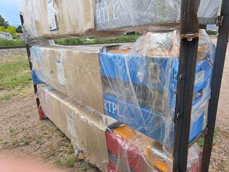 New IRTPL 10,000 LB Two Post Lift- Blue
