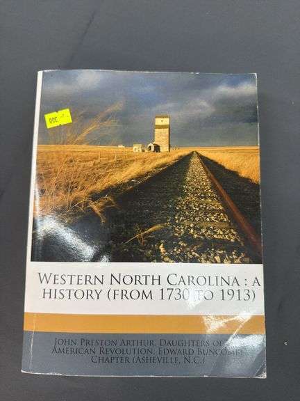 Western North Carolina History Book (1730-1913) image