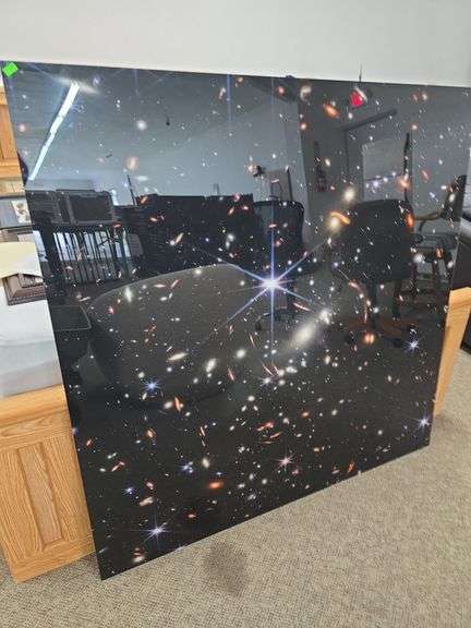 Acrylic JWST image of SMACS 0723 Space Art w/ Certificate