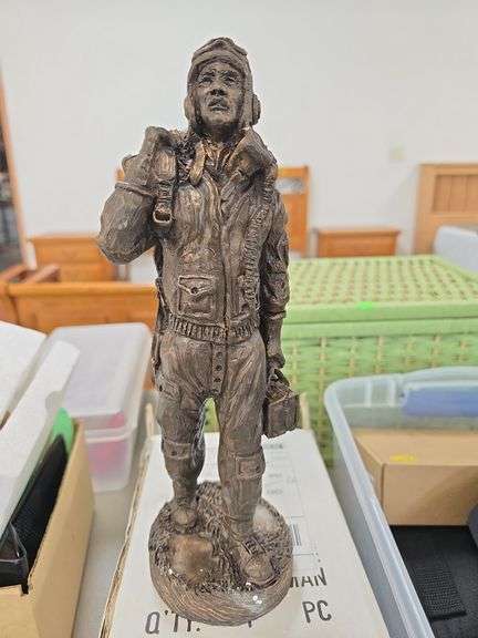Bronzetone Statue w/ Box image