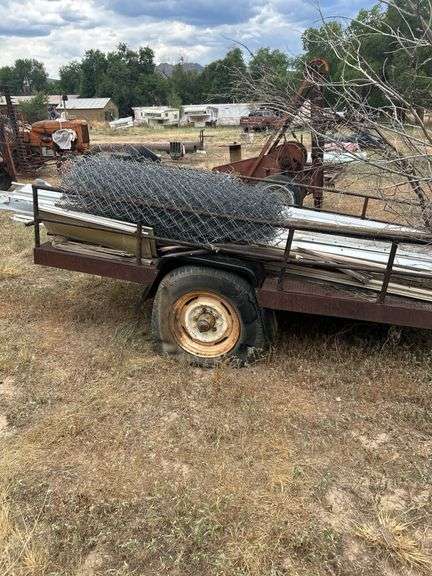 Trailer with contents