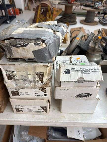 6 boxes of assorted nails image