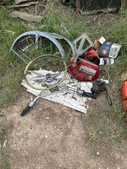 Assorted car parts