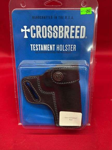 CrossBreed Testament Holster - 1911 Without Rail image