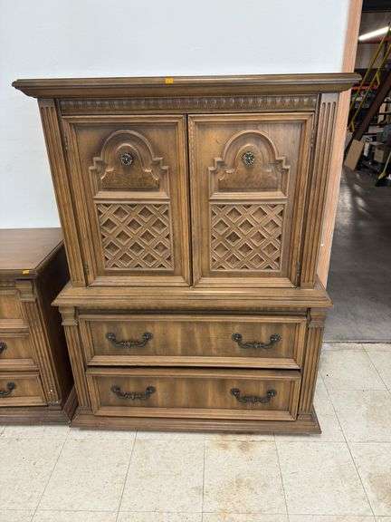 Chest of drawer, dresser, china cabinet all matching