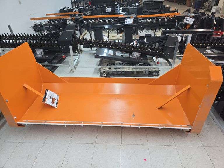 New Wolverine Skid Steer Snow Pusher Attachment