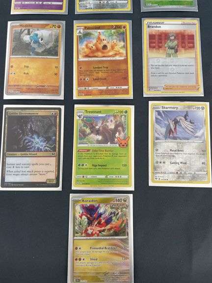 13 Pokeman Cards see pictures