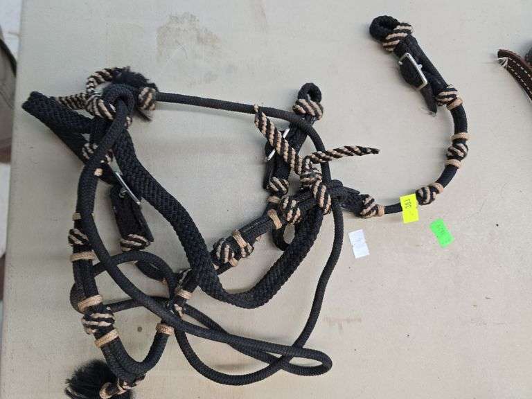 Cowboy hat band and horse tack image