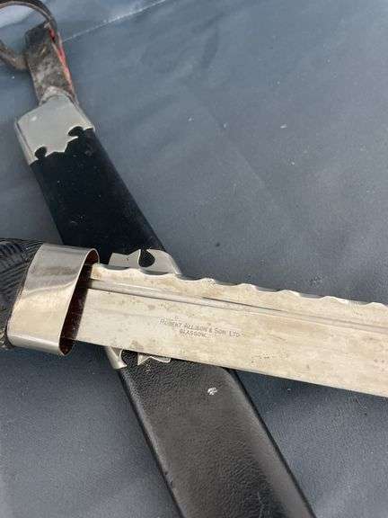 Scottish Dirk Knife Robert Allison & Son LTD Glasgow