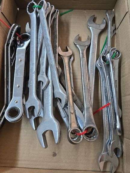Box Flat of Wrenchs image