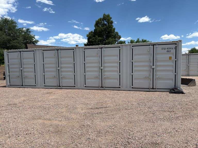 40FT High cube “single use” Shipping Container 10 door image