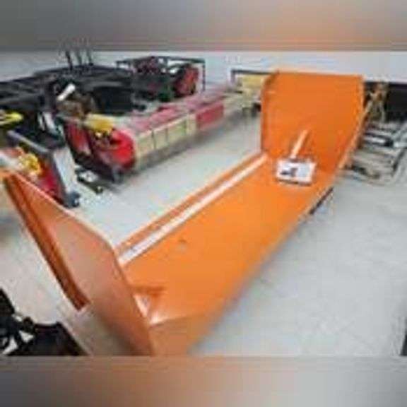 New Wolverine Skid Steer Snow Pusher Attachment image