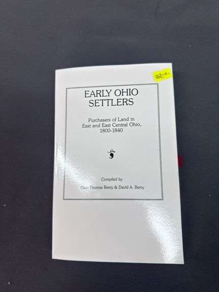 Early Ohio Settlers Book image