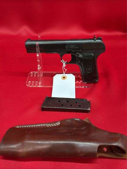 C.A.I MODEL TTC 7.62x25mm Pistol with Magazine and 150 Rounds of Ammo image