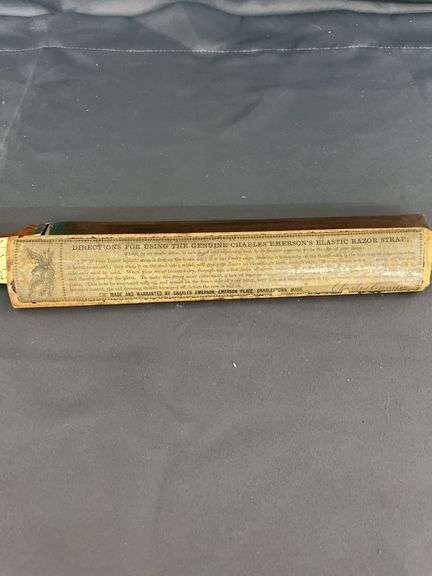 Charles Emerson's Elastic Razor Strop with Original Box