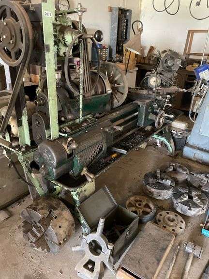 Metal lathe and attachments image