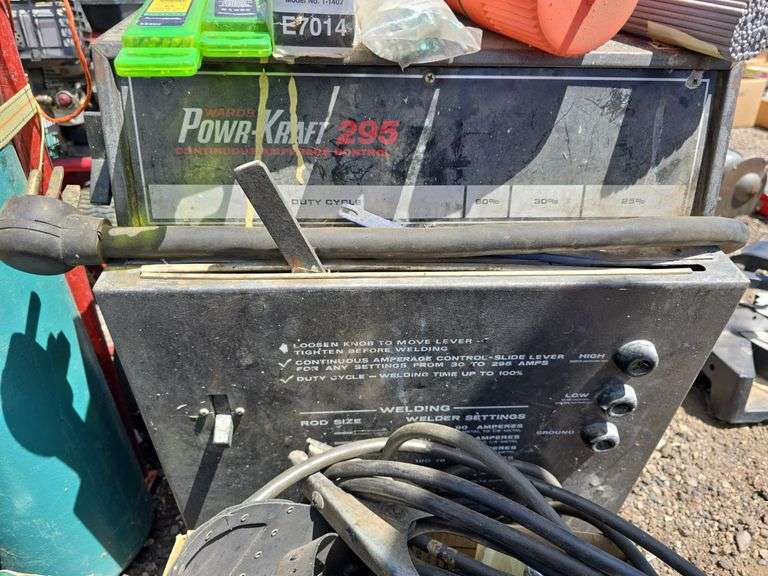 Wards Power-Kraft 295 Welder with Accessories