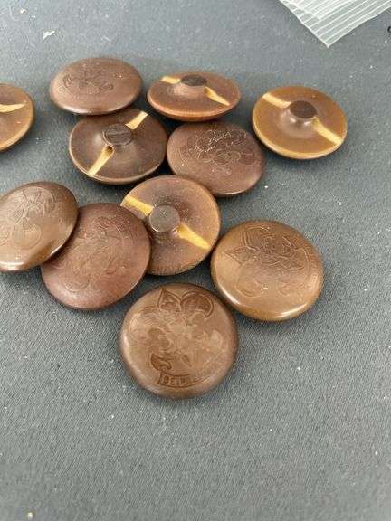 Group of Boy Scout Buttons