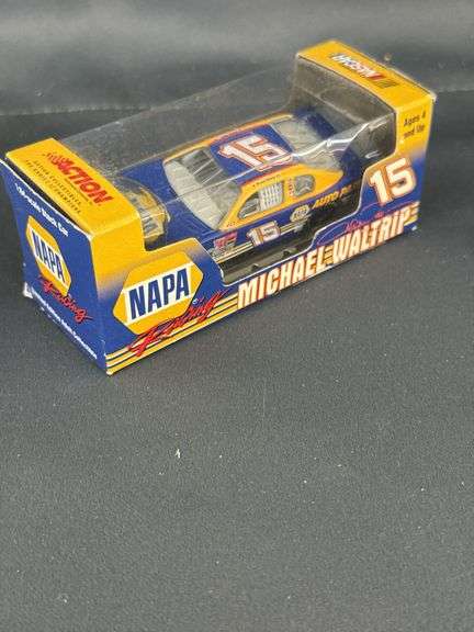 Michael Waltrip, number 15, Napa racing 1/64 scale stock car