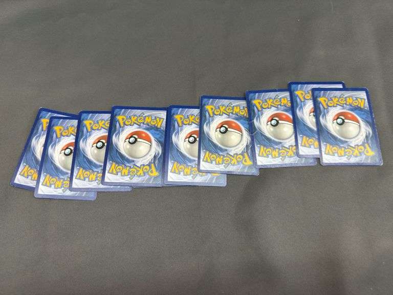 10 Foil Pokémon Cards see pictures